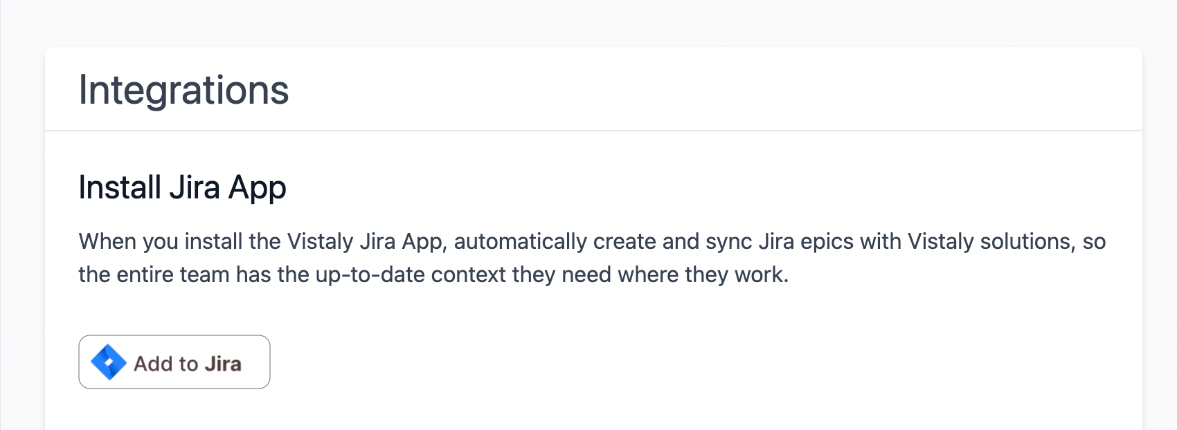 Add to Jira